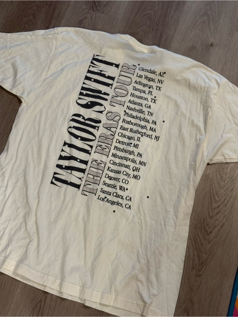 XXL Taylor Swift Eras tour folklore shirt - Picture 2 of 4